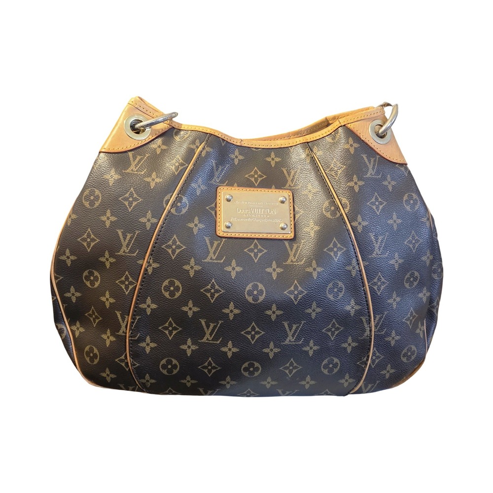Louis Vuitton Galliera PM Monogram Canvas Hobo Bag Brown M56382